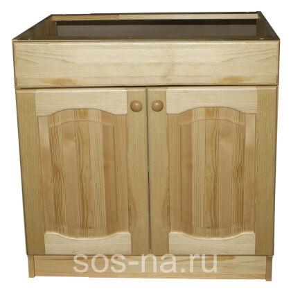 Р-ТМ80 Тумба под мойку 80 (2 двери+ декор. передок)